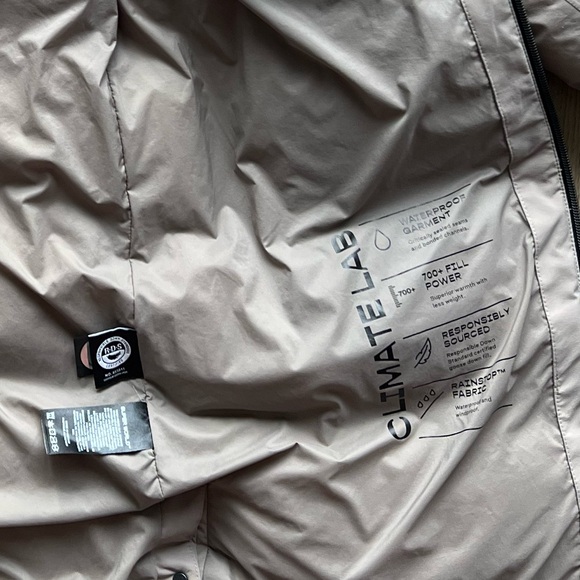 Tna The Super Puff₂O™ Long - Rainstop™ Sz M Modern Taupe - Picture 7 of 17